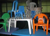 plastic arm chair mold