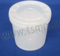 2L plastic pail with handle 